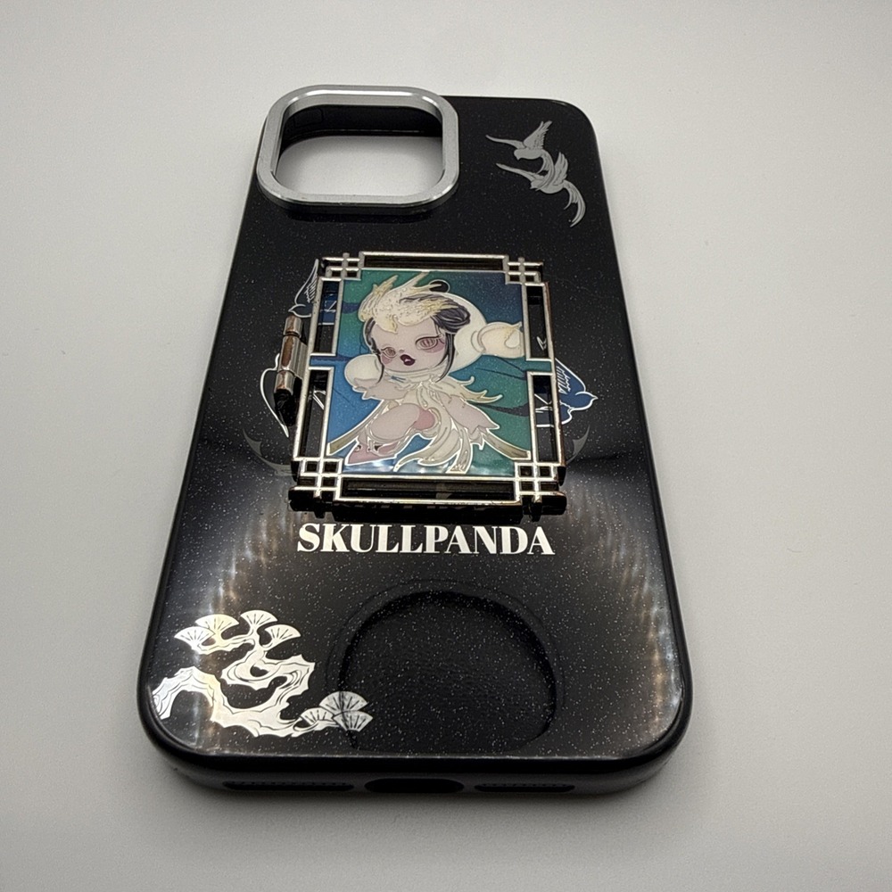 POP MART SKULLPANDA The Mirage Series iPhone 16 Pro Max Phone Case With Mirror